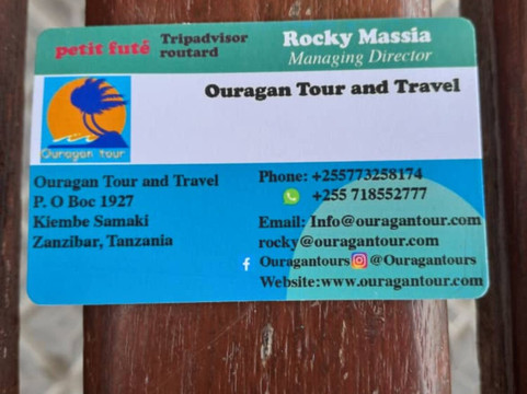 Ouragan Tours And Travel-桑给巴尔市必去景点