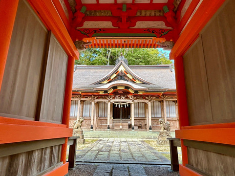 Nagusa Shrine-养父市必去景点