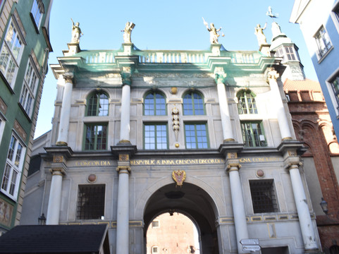 Langgasser Tor (Goldenes Tor)-格但斯克必去景点