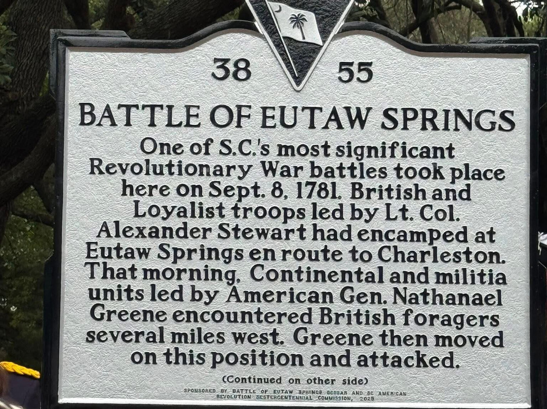 Eutaw Springs Battlefield Park-Eutawville必去景点