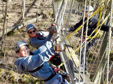 Shawnee Bluffs Canopy Tour-Makanda必去景点
