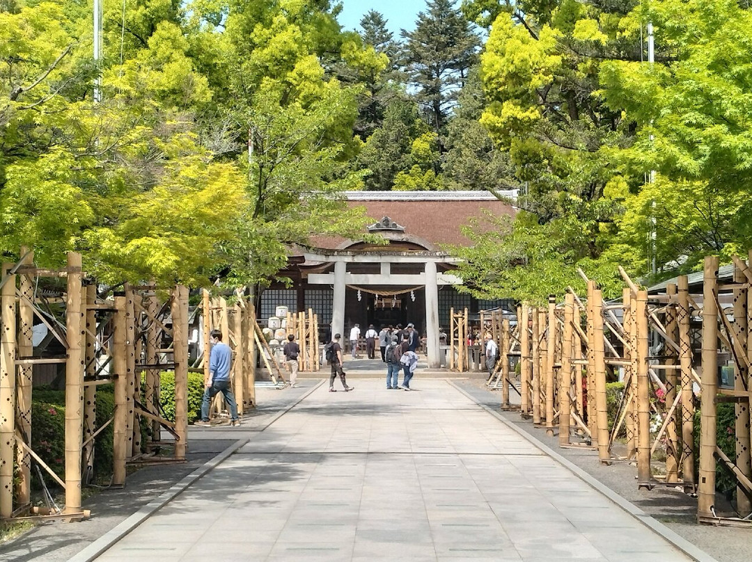 Takeda Shrine-甲府市必去景点