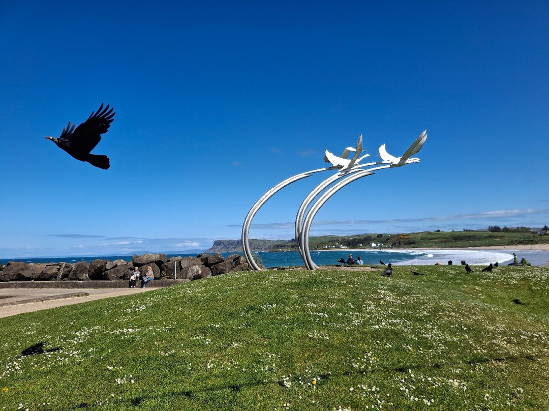 The Children of Lir-Ballycastle必去景点