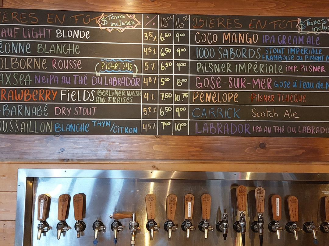 Microbrasserie Le Naufrageur-Carleton-sur-Mer必去景点