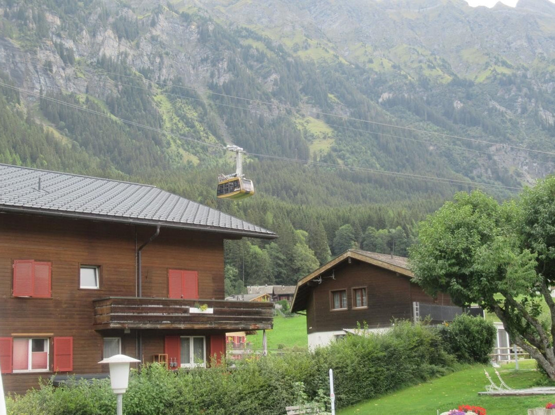 Luftseilbahn Wengen-Männlichen-翁根必去景点