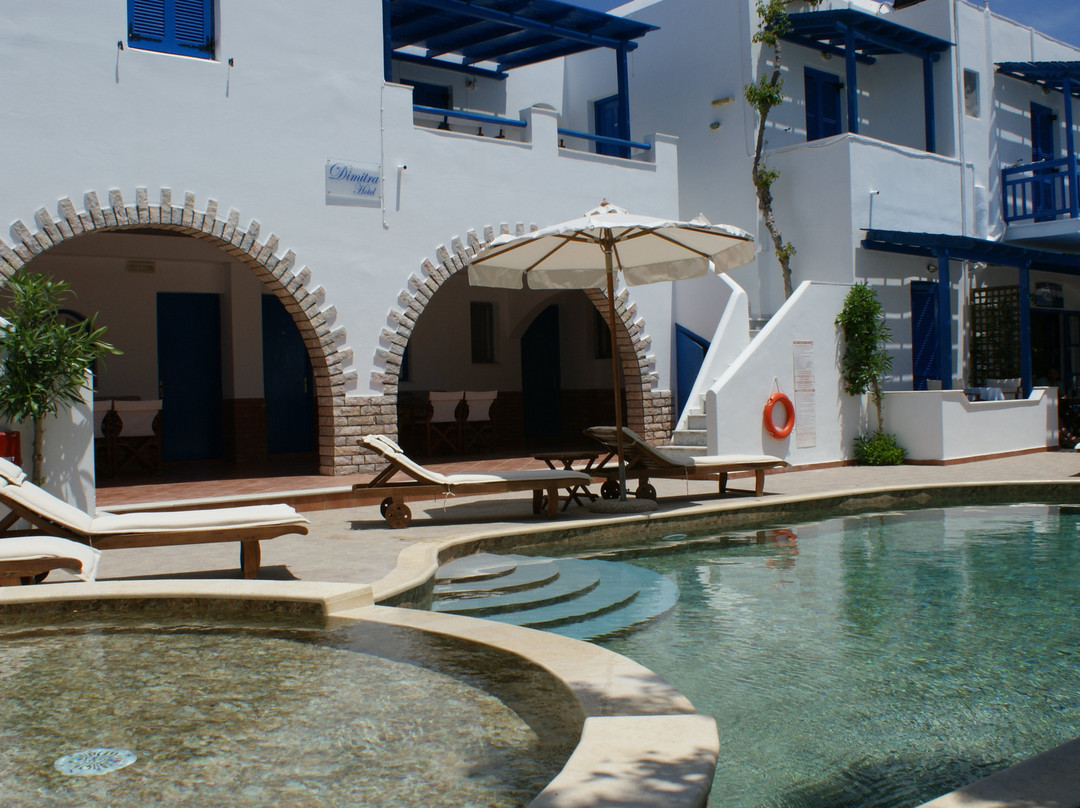 Agios Prokopios酒店住宿-Dimitra Hotel