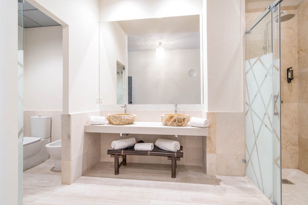 Tarifa Suites Albacerrado-浴室