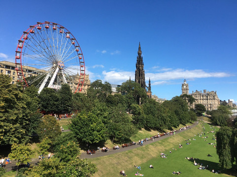 司各特纪念塔-爱丁堡必去景点