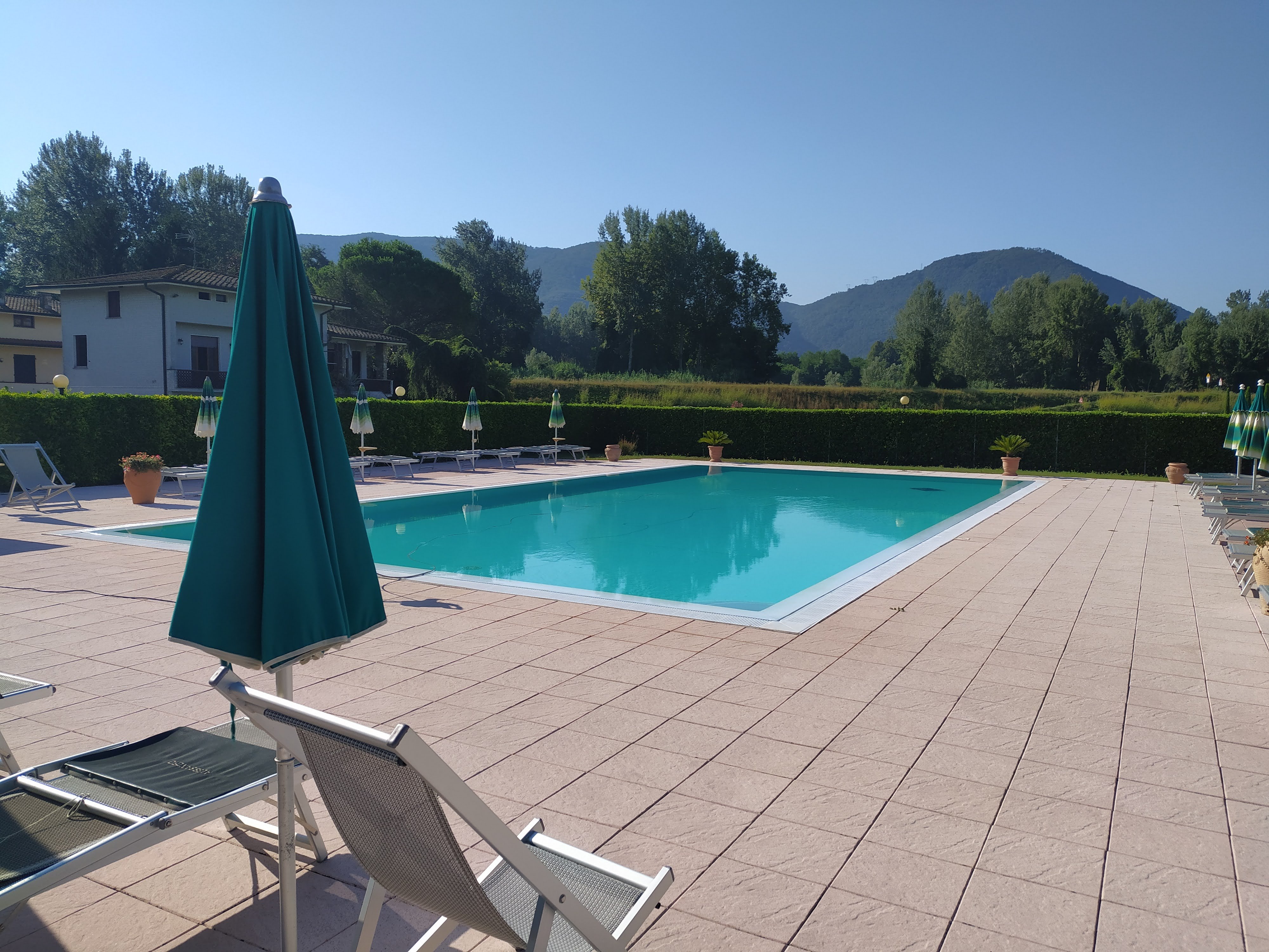 Villa Pardi Lucca-泳池