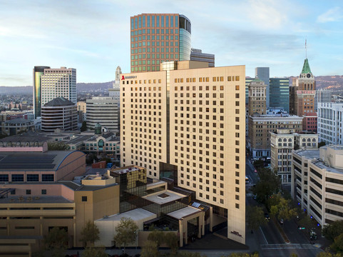 奥克兰市中心万豪酒店主图