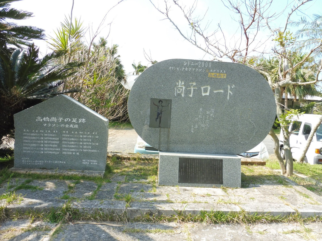 Naoko Road Monument-天城町必去景点
