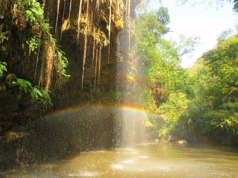Thilocho Waterfall-蕴朋县必去景点