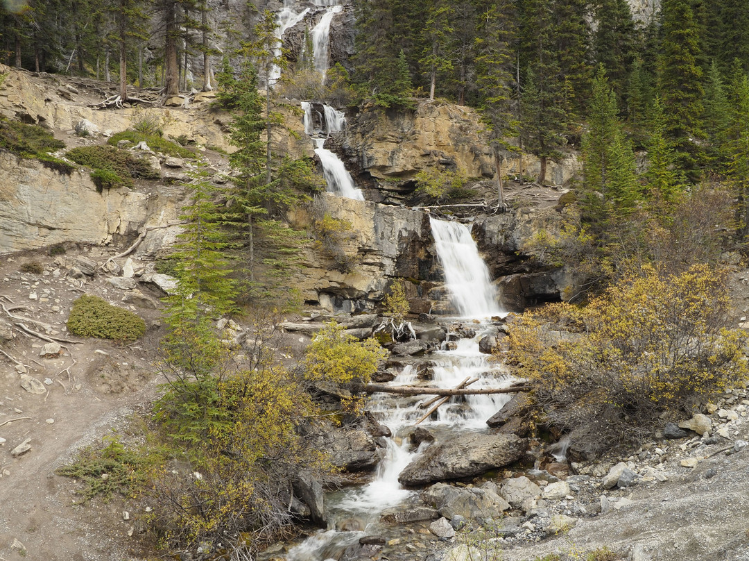 Tangle Creek Falls-贾斯珀国家公园必去景点