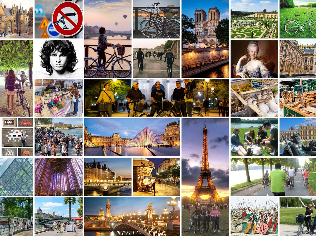 Bike About自行车之旅-巴黎必去景点