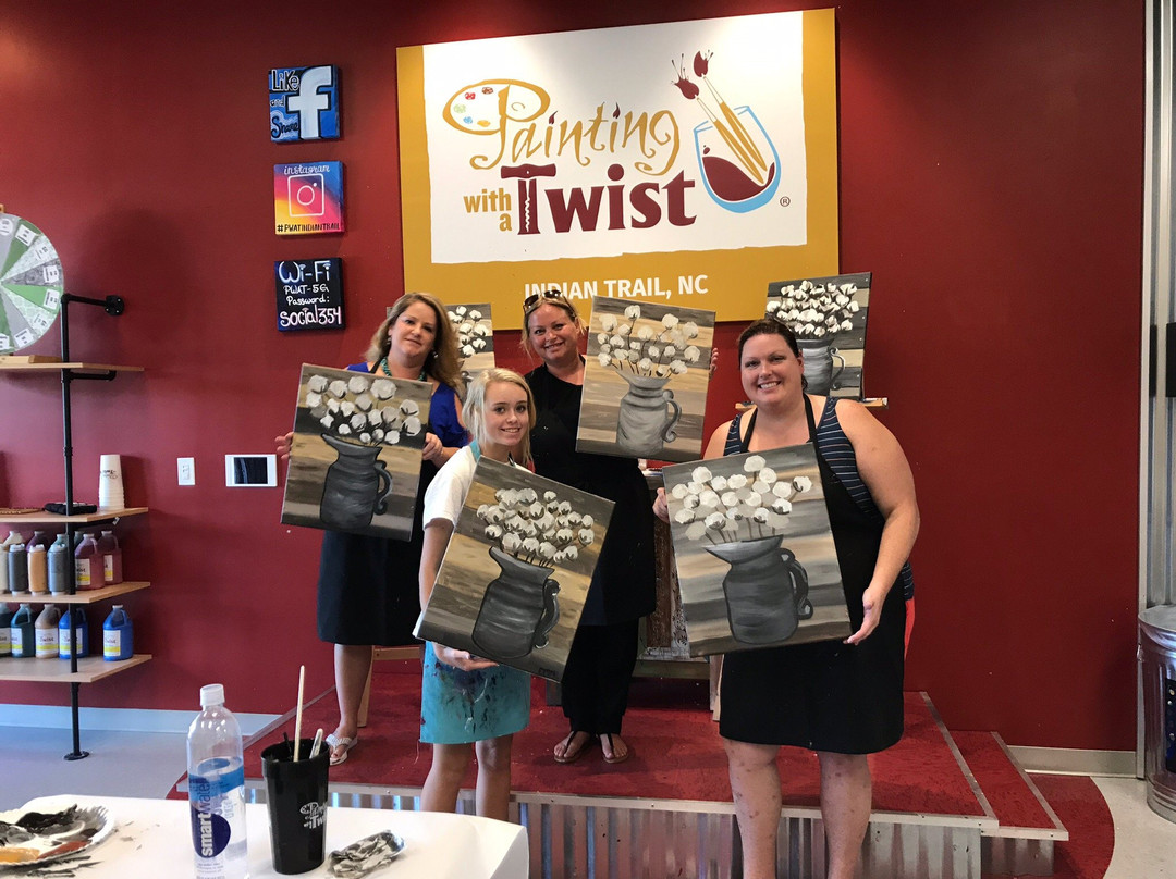 Painting with a Twist-Indian Trail必去景点