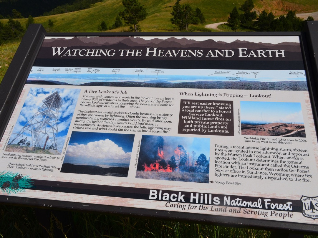 Warren Peak Lookout Tower-Sundance必去景点