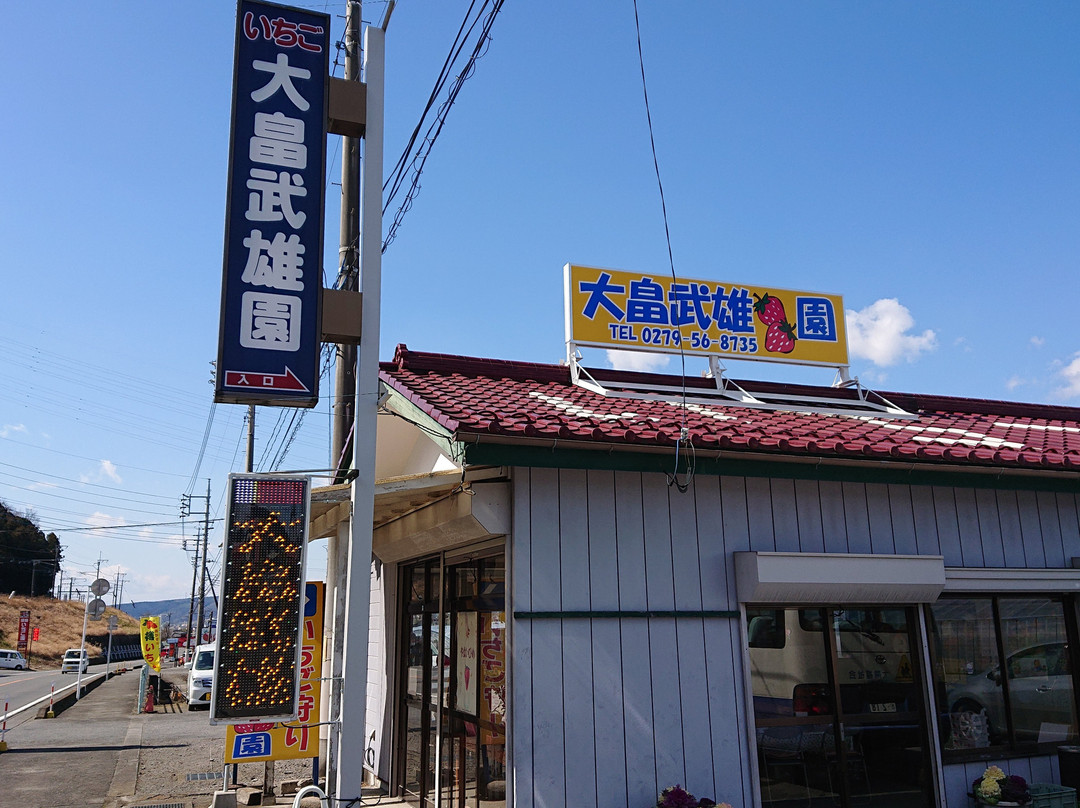 Takeo Ohata Strawberry Farm-涩川市必去景点