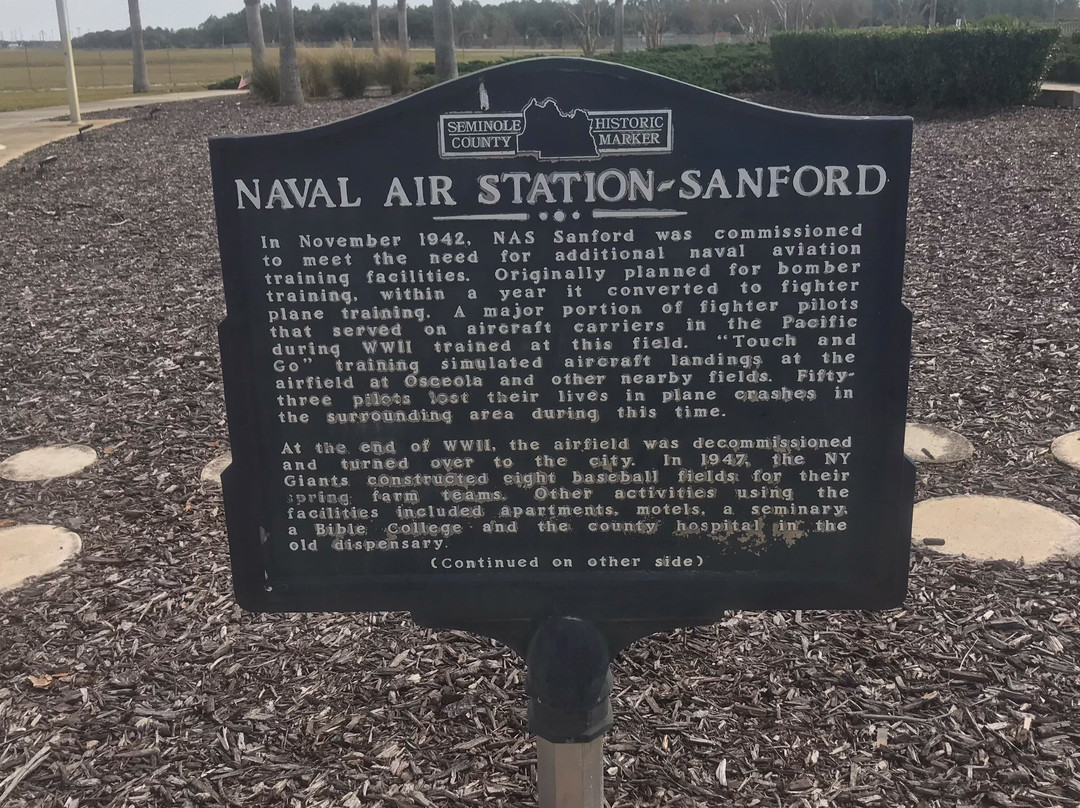 NAS Sanford Memorial Park-桑福德必去景点