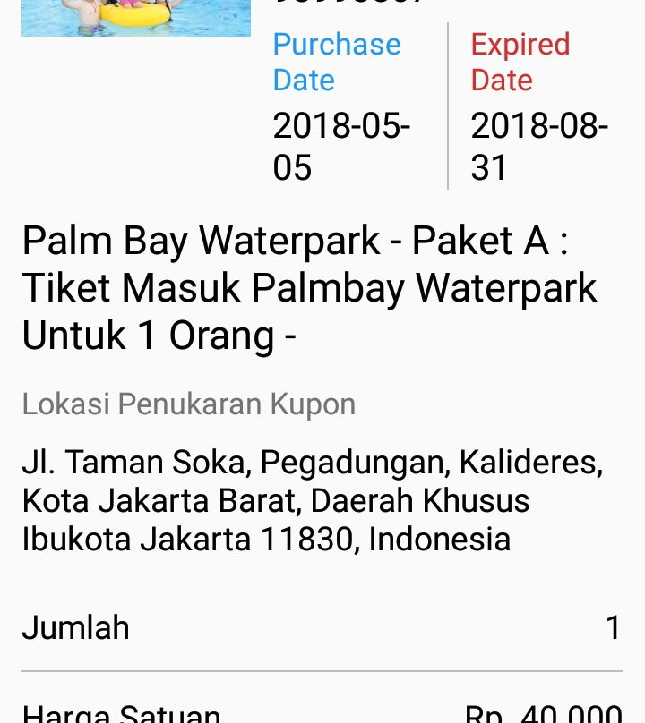 Palm Bay Water Park-雅加达必去景点