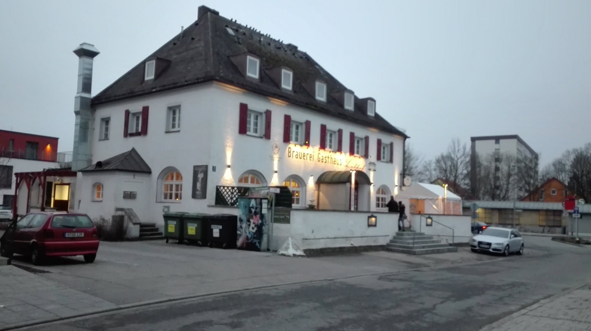 Brauerei Gasthaus Lohhof-酒店景观