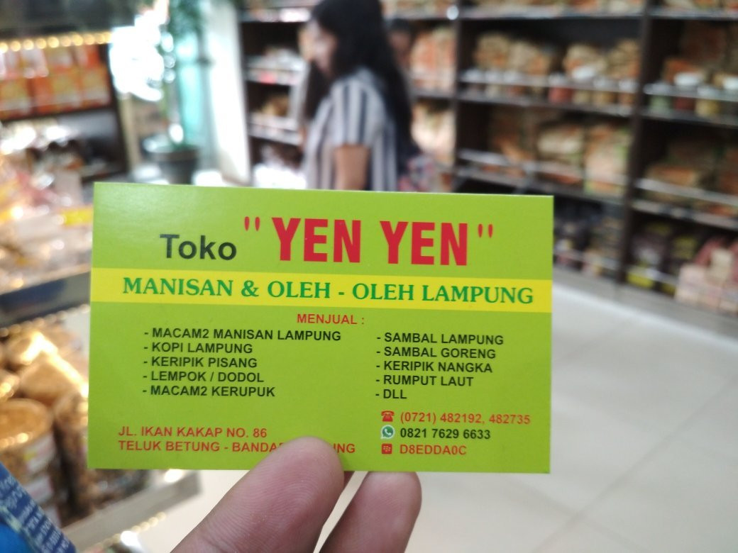 Toko Manisan Yen Yen-班达楠榜必去景点