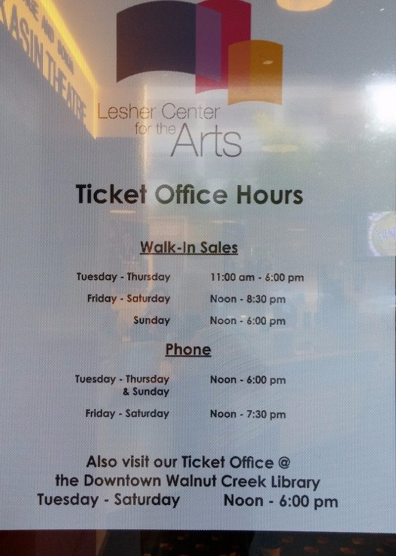 Lesher Center for the Arts-核桃溪必去景点