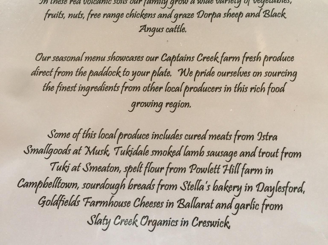 Captains Creek Organic Wines-Blampied必去景点