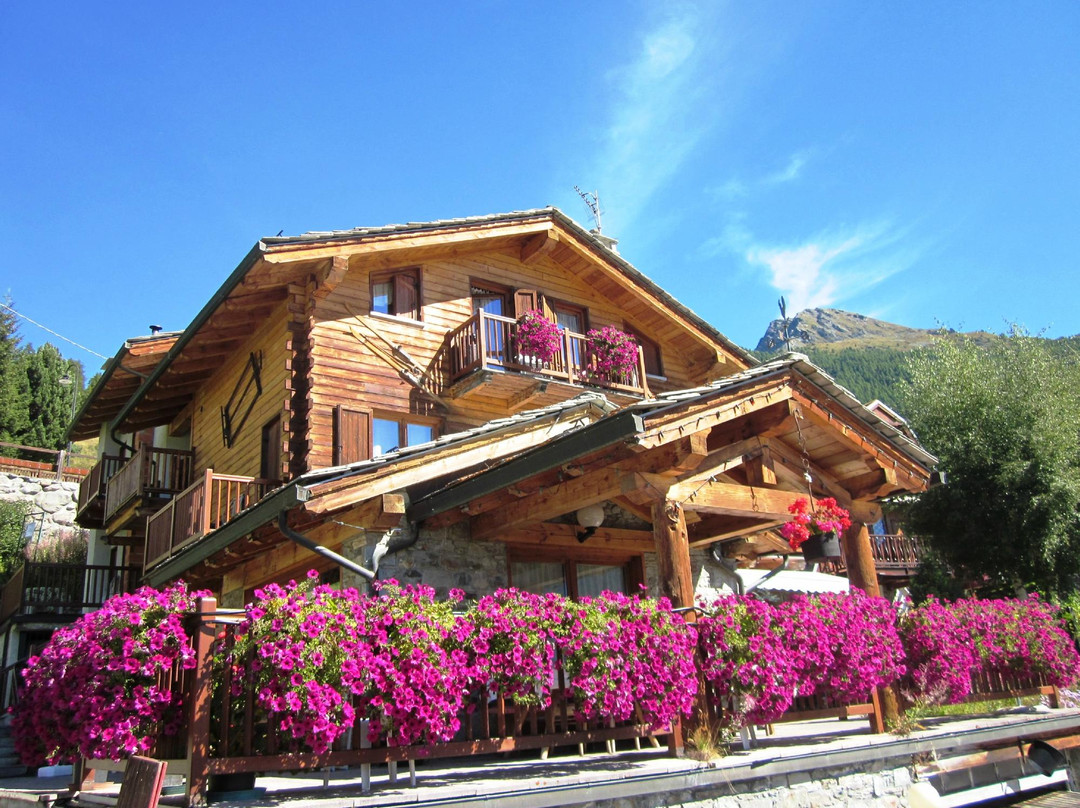 Chamois餐馆和美食-Ristorante Residence Du Village