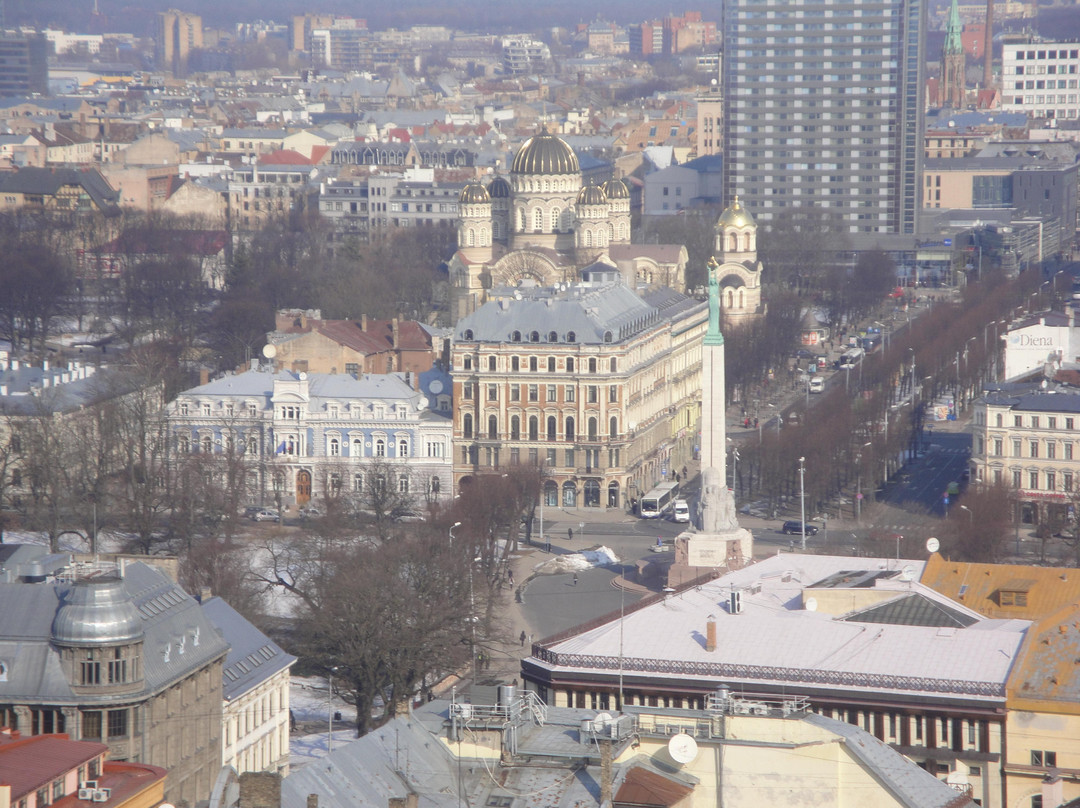 View of Riga from St Peter's Church Tower景点图片