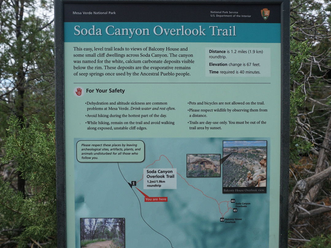 Soda Canyon Overlook Trail-梅萨维德国家公园必去景点