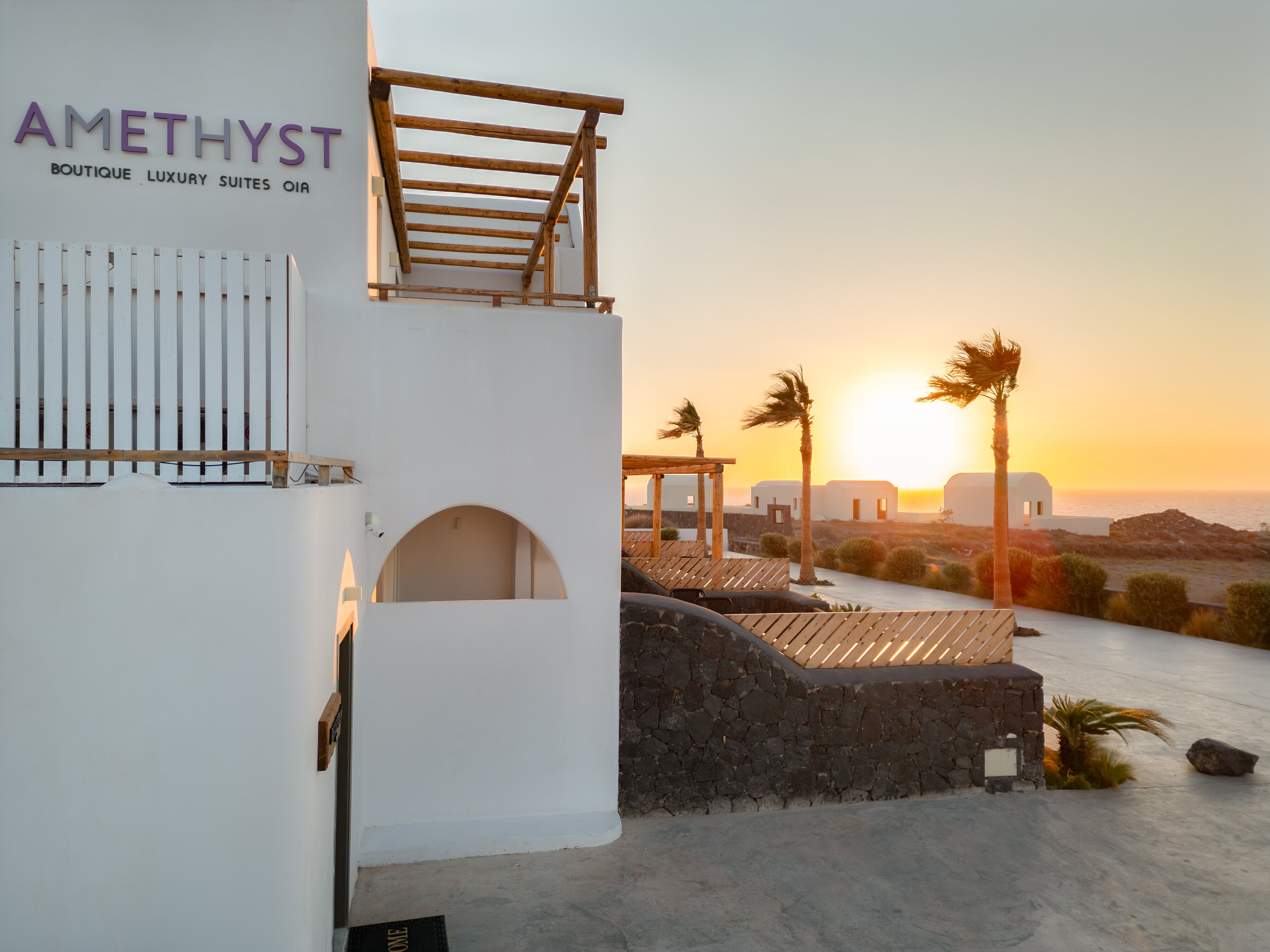 Amethyst Luxury Suites Oia-浴室