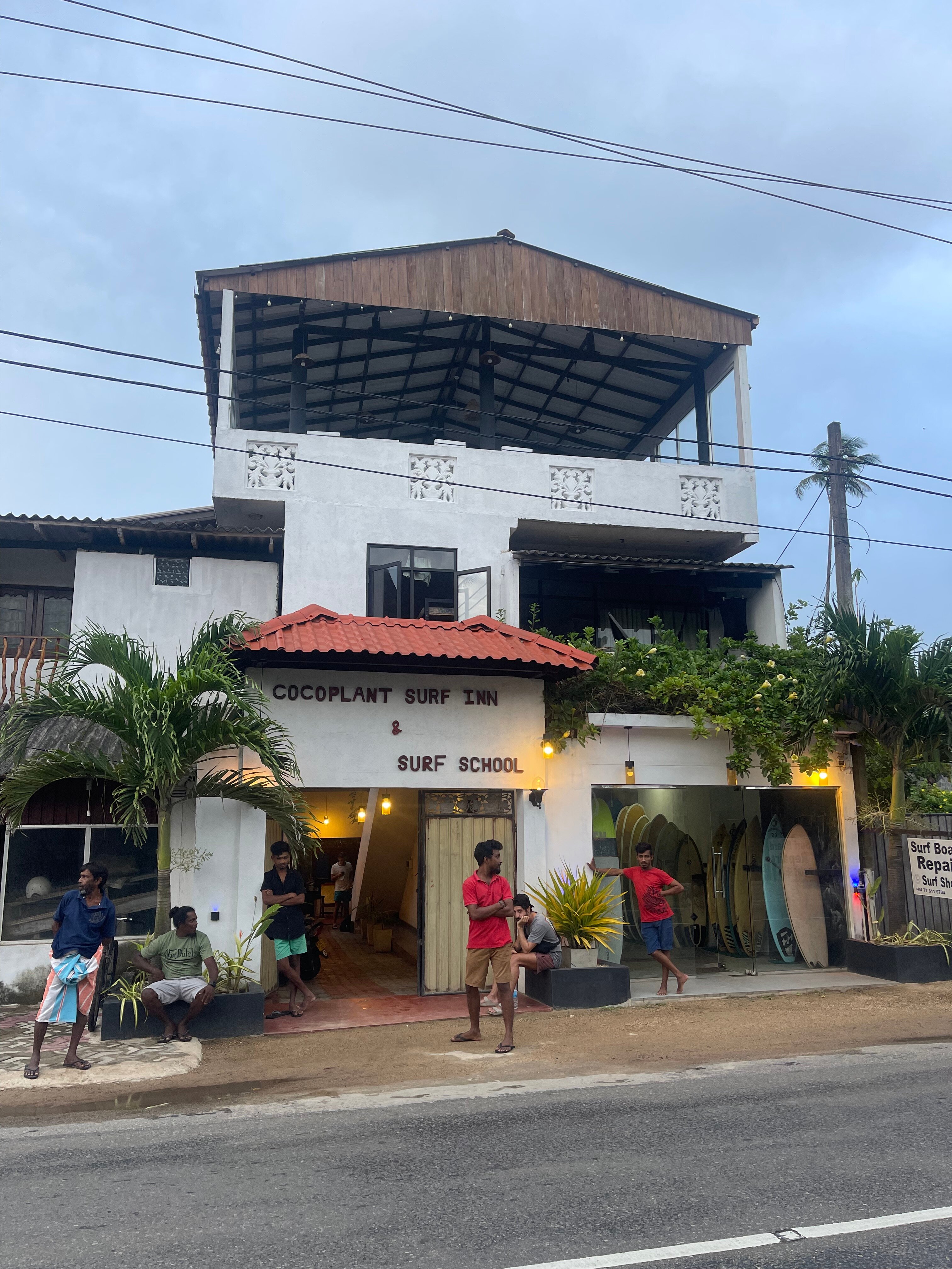 Cocoplant Surf Inn & Surf School-浴室