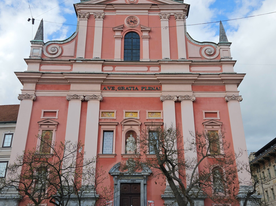 Franciscan Church (Frančiškanska cerkev)-卢布尔雅那必去景点