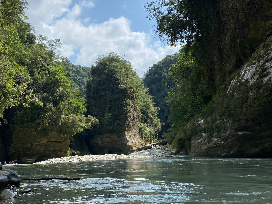 "Green Aventura: Descubre la Emoción del Rafting en el Increíble Cañón del Güejar"-Mesetas必去景点
