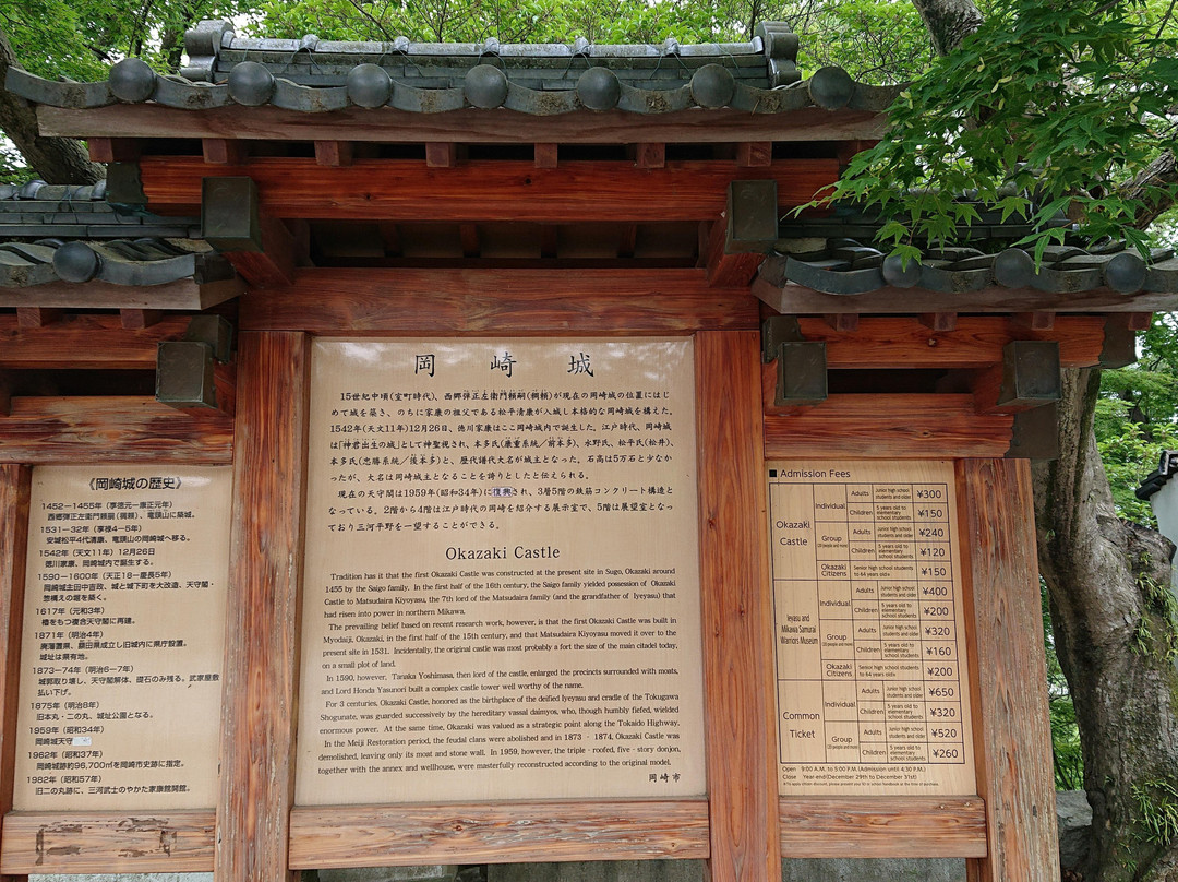 Okazaki Castle-冈崎市必去景点