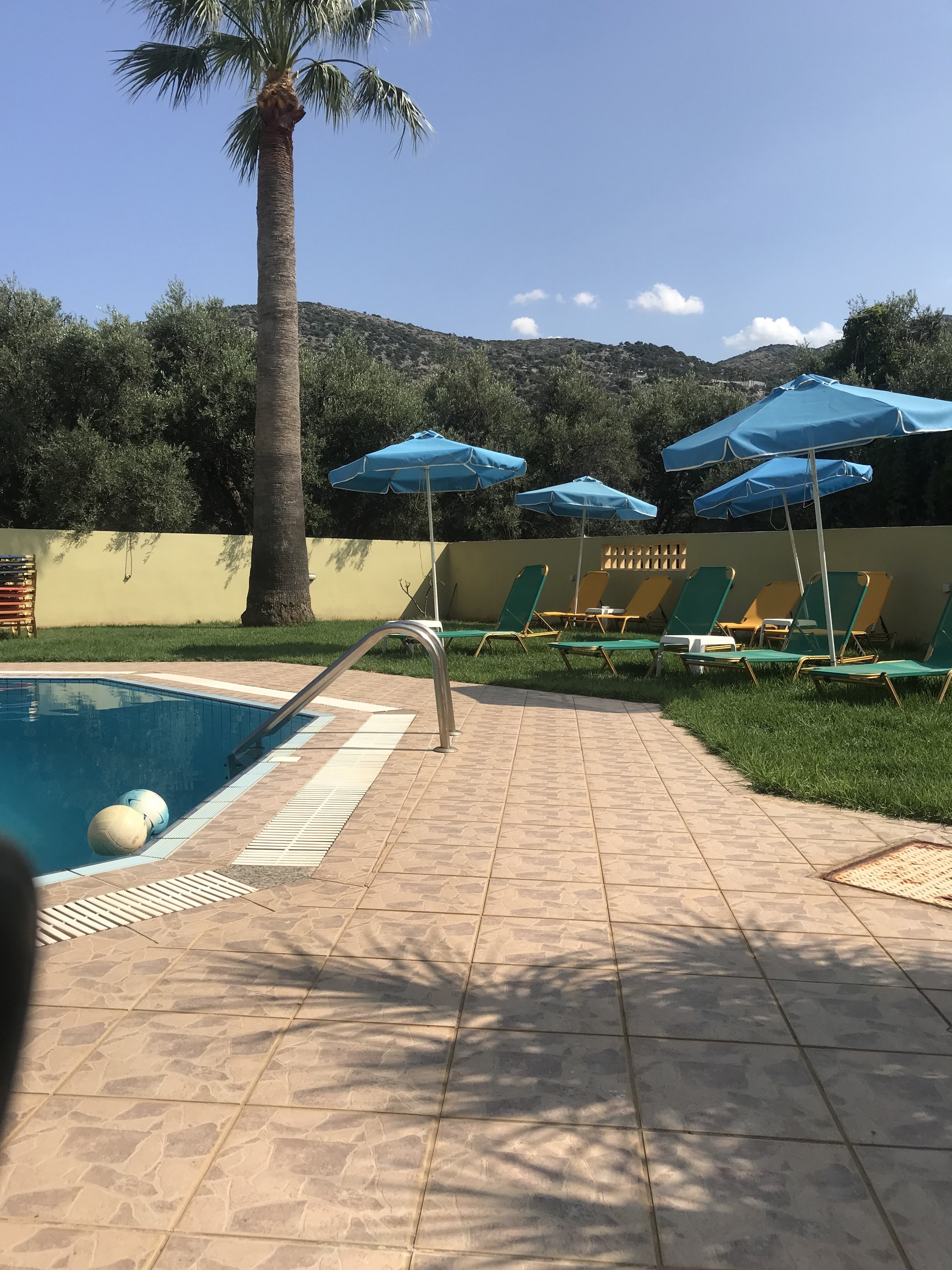 Stelios Apartments-泳池