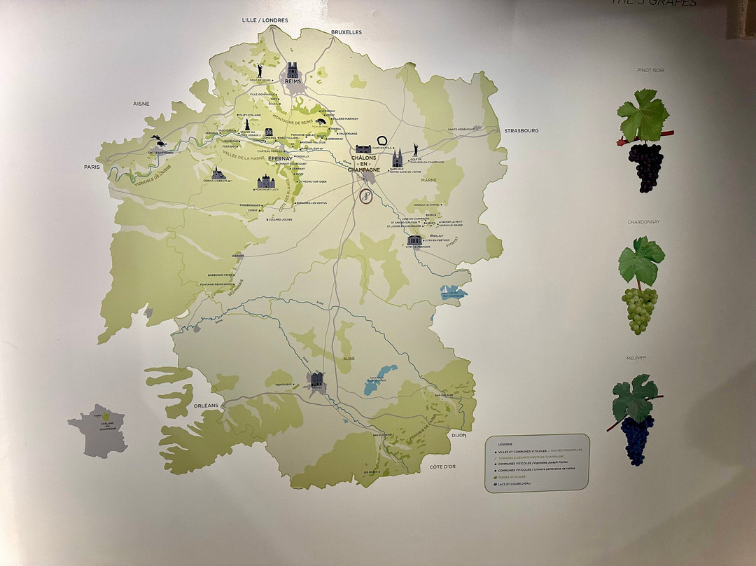 Champagne Joseph Perrier-香槟地区沙隆必去景点