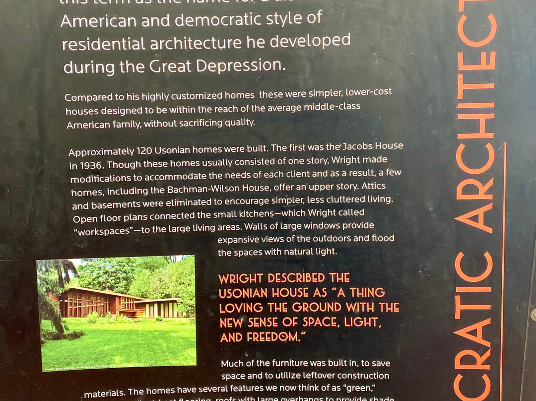 Frank Lloyd Wright's Bachman-Wilson House-本顿维尔必去景点