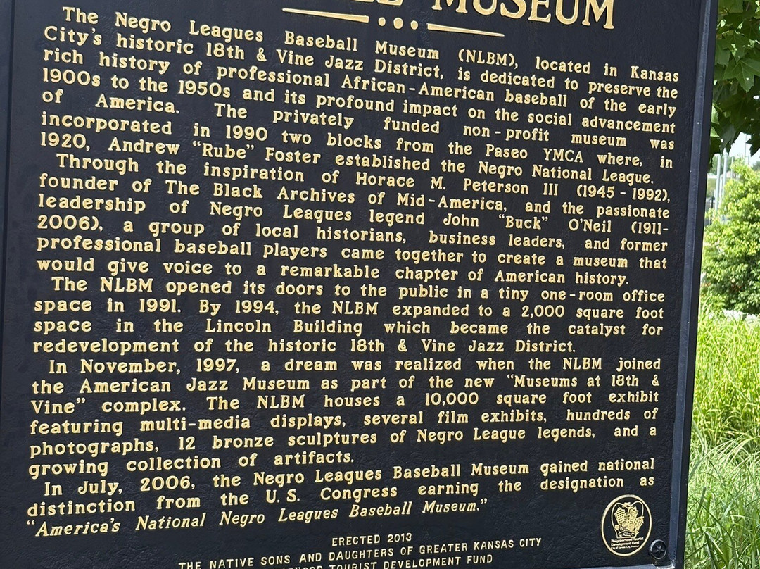 Negro Leagues Baseball Museum-堪萨斯城必去景点
