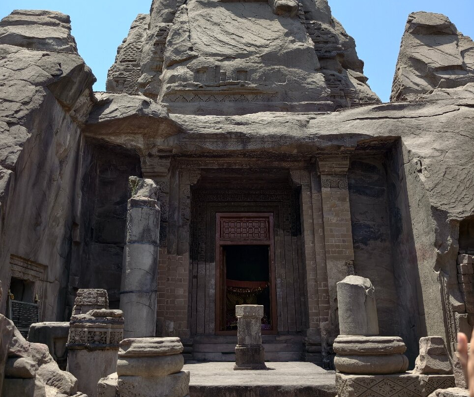 Masroor Rock Cut Temple-Kangra必去景点