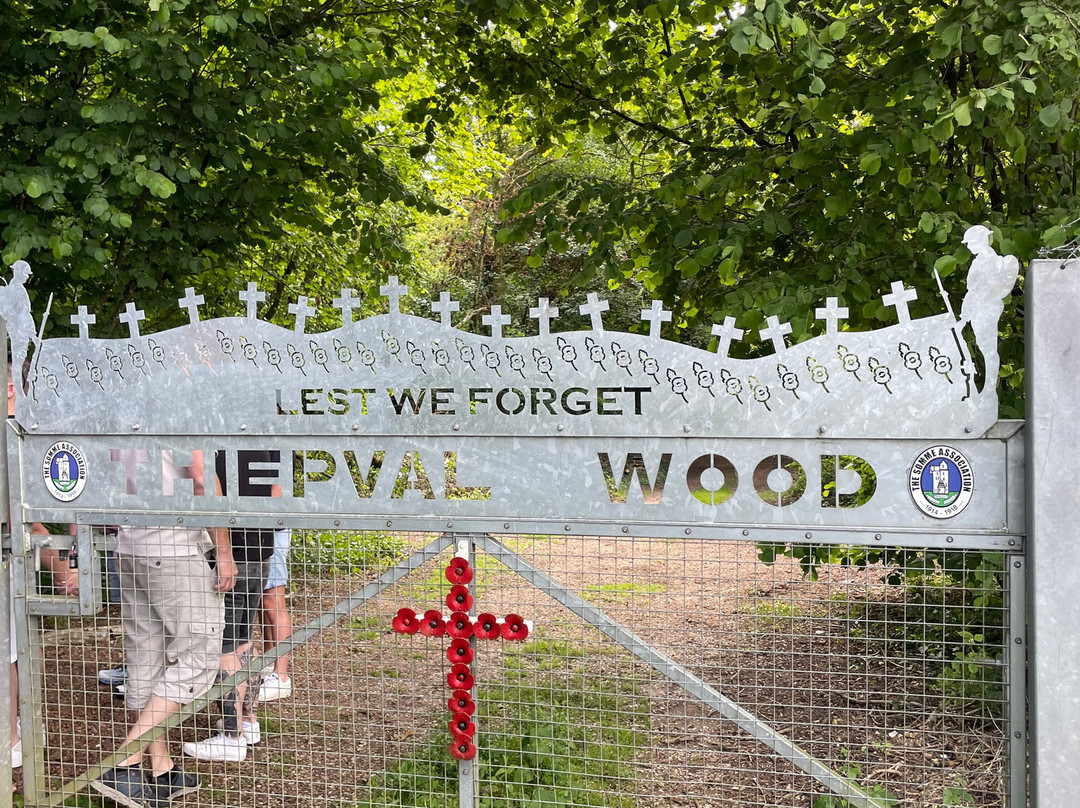 Ulster Memorial Tower & Thiepval Wood-Thiepval必去景点