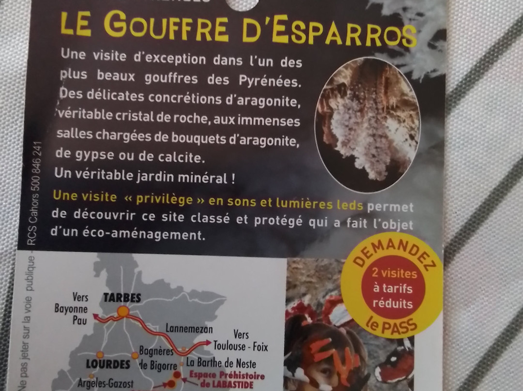 Gouffre D'Esparros-Esparros必去景点