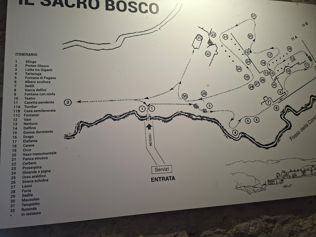 Sacro Bosco-博马尔佐必去景点