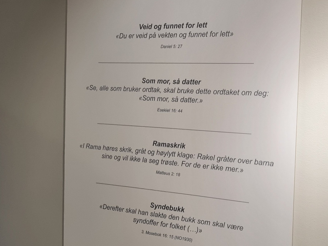 Nordisk Bibelmuseum-奥斯陆必去景点