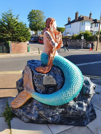 Black Rock Mermaid Statue-New Brighton必去景点