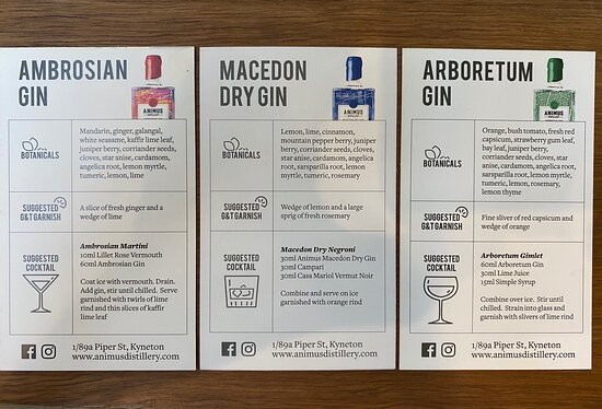 Animus Distillery & Cocktail Lounge-凯尼顿必去景点