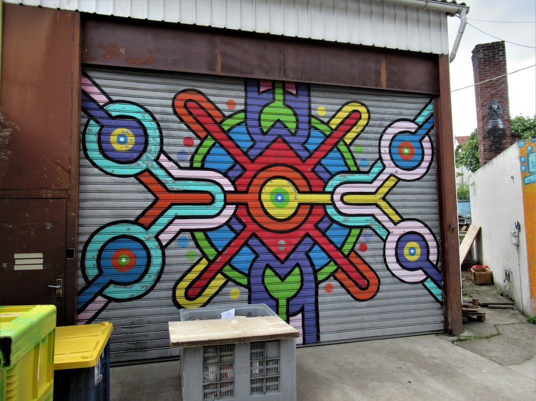 Fresque "Abbé Road" - Seize