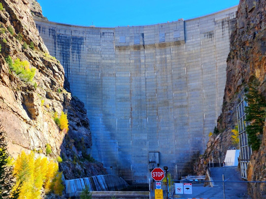 Cimarron Canyon Rail Exhibit-Cimarron必去景点