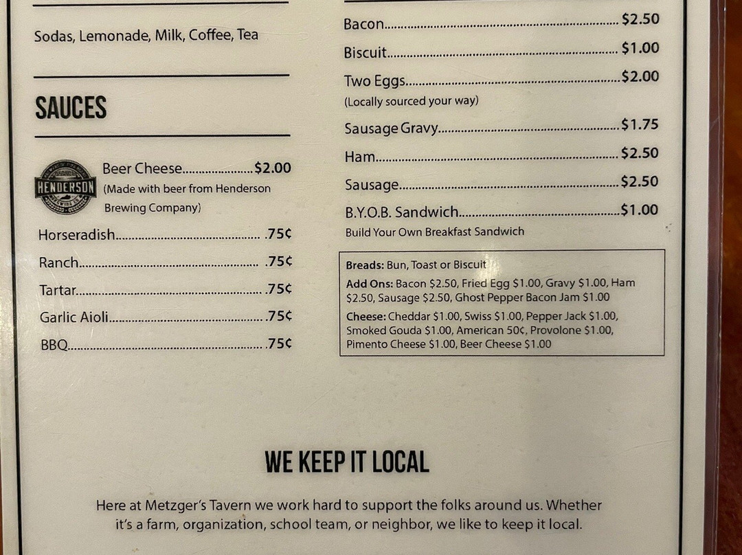 Metzger's Tavern-Henderson必去景点