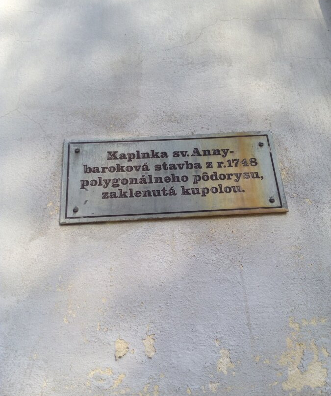 Kaplnka Svatej Anny-Hlohovec必去景点